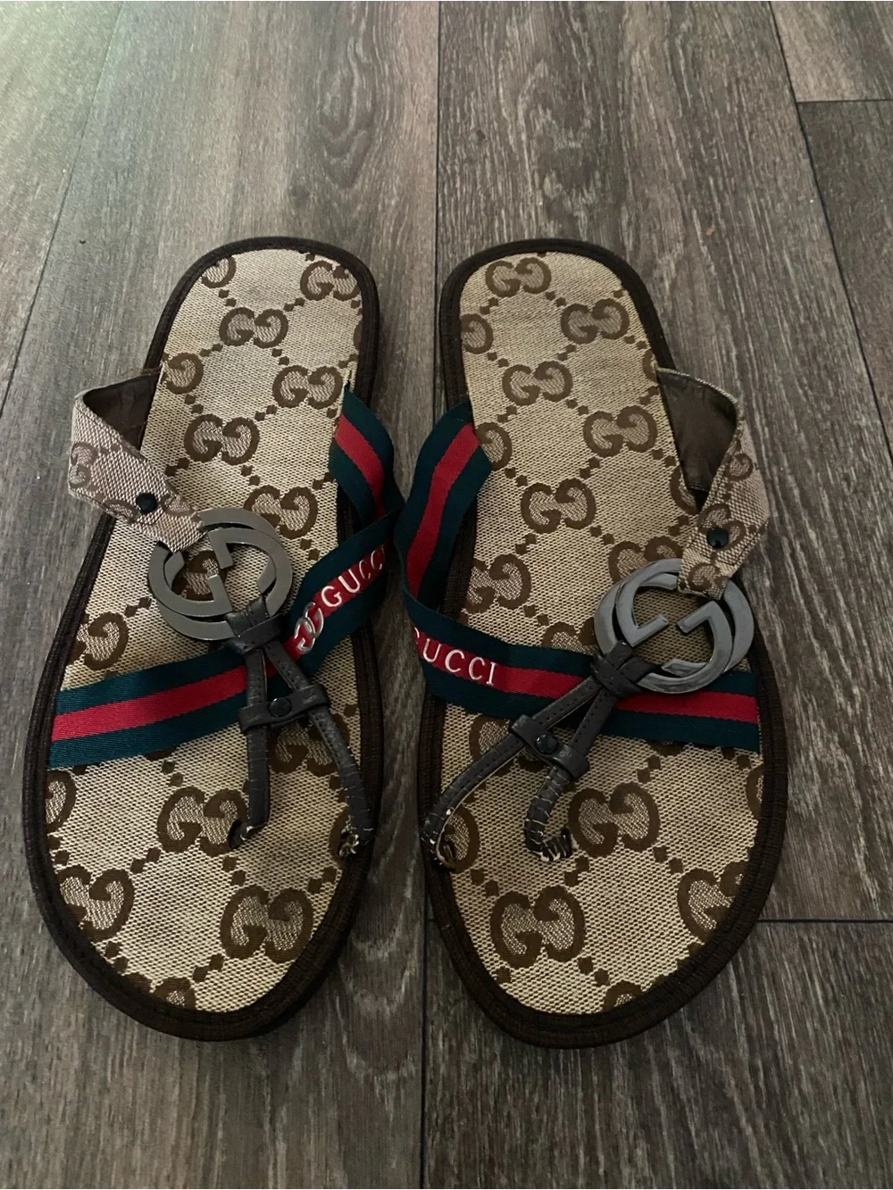 Luxury Designer-Inspired  Thong Sandals For Men